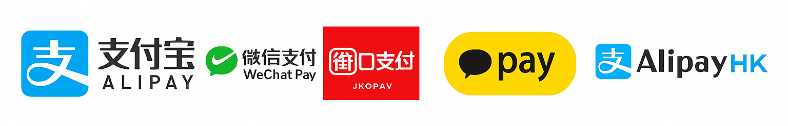 海外QR決済（Alipay Connect, Wechat Pay, JKOPay）