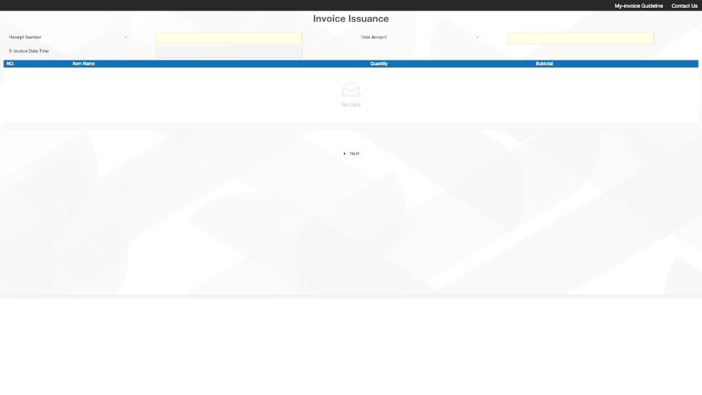 myinvoice2u invoice issuance